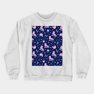 Cute New year and Christmas pattern Crewneck Sweatshirt